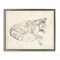 Stupell Industries Antique Dog Drawing Floating Frame By Ethan Harper